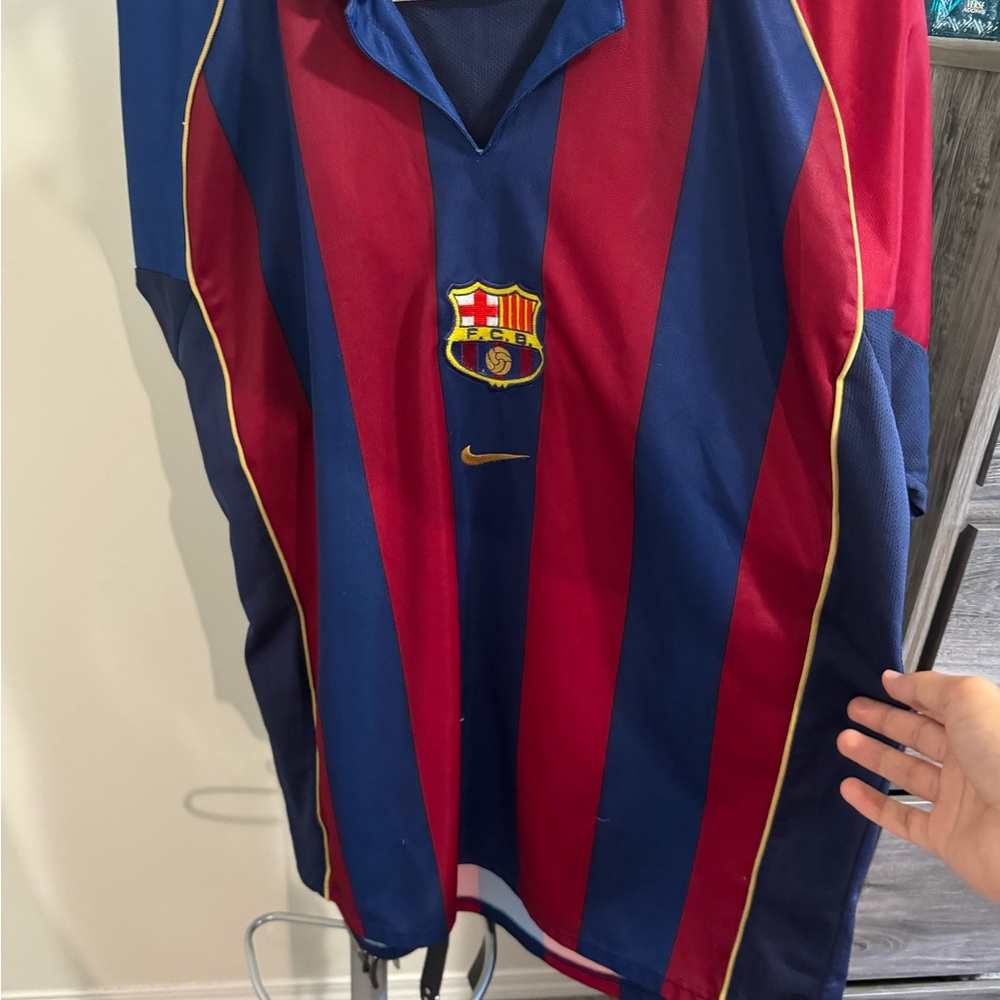 Vintage Fc Barcelona jersey